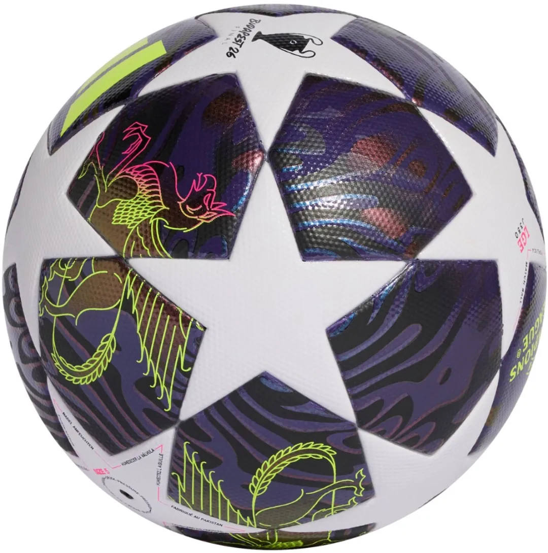 Adidas UCL 25/26 Final League Voetbal - Maat 5 - Paars/Wit