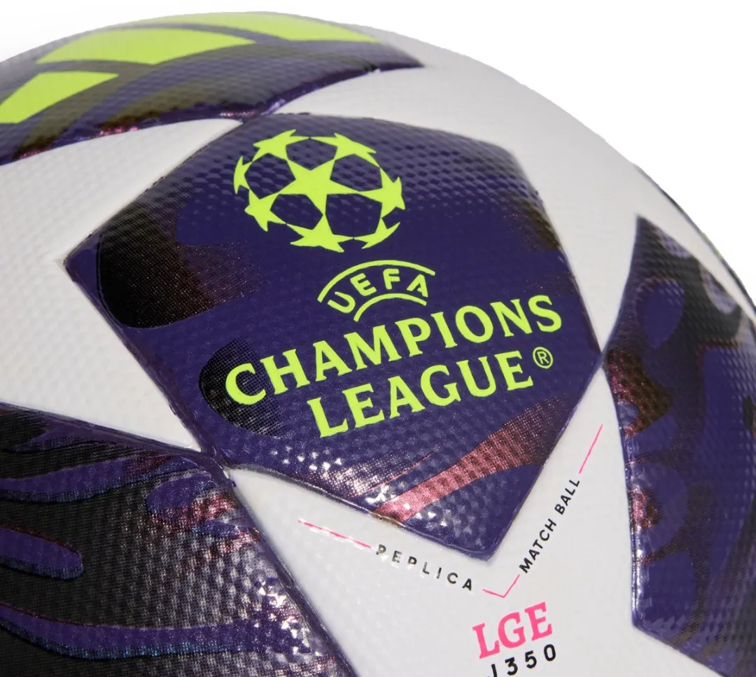 Adidas UCL 25/26 Final League Voetbal - Maat 5 - Paars/Wit