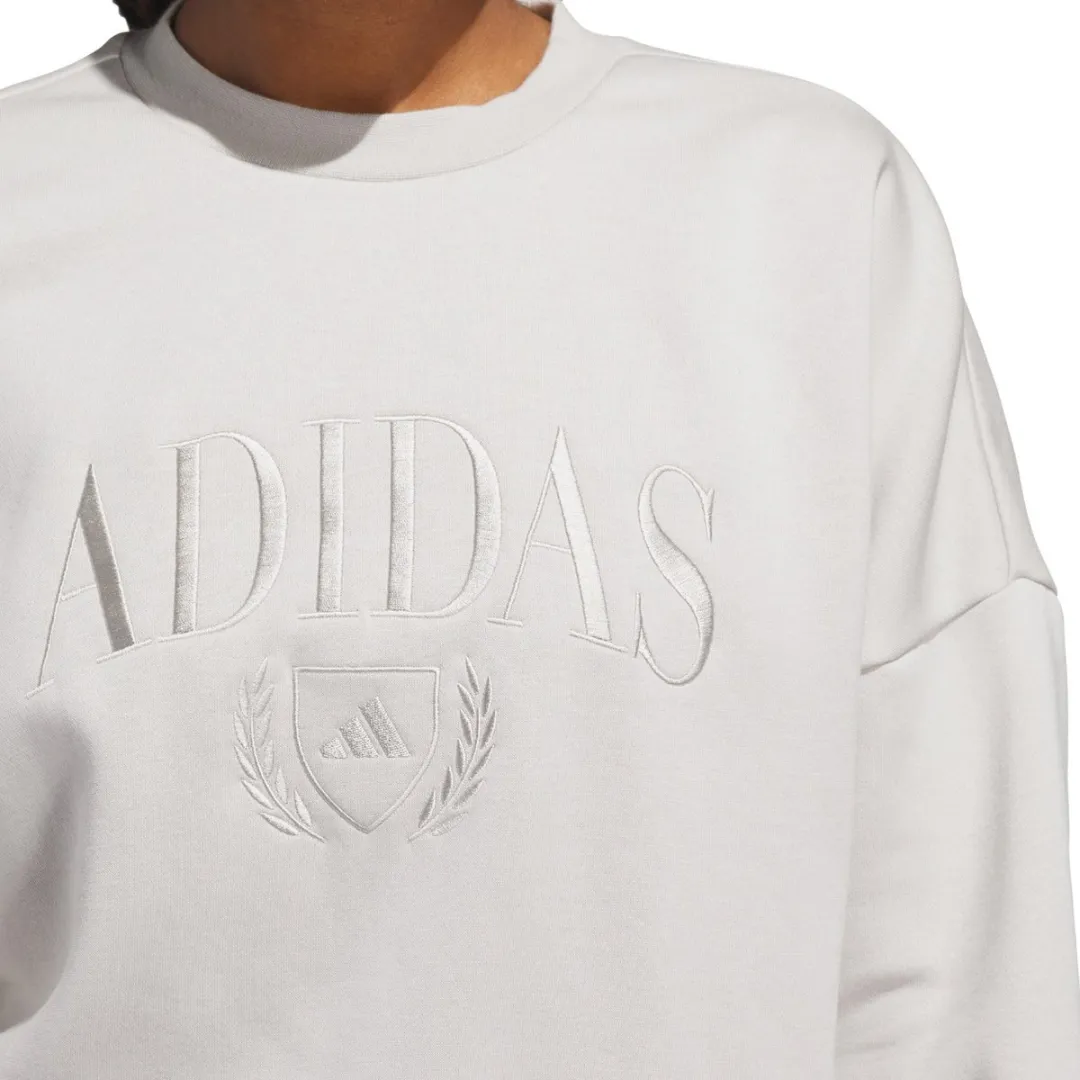 Adidas Dames Cozy Sweatshirt KA9950 - Grijs L - afbeelding 6 van 6
