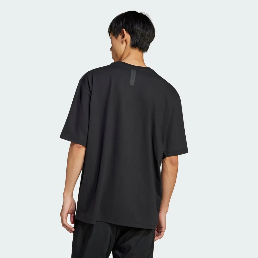 adidas Z.N.E. Loose-Fit T-shirt JJ1151 - Heren - Zwart