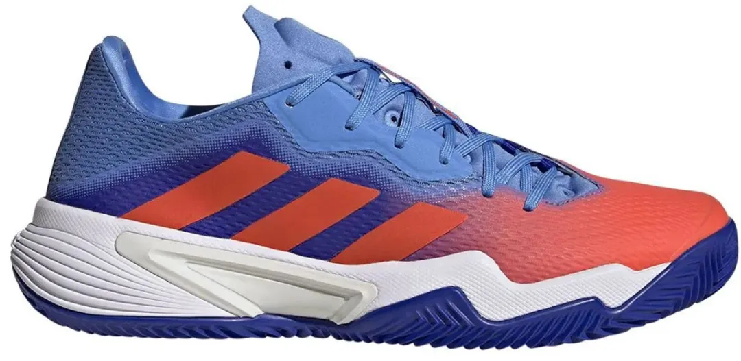 Adidas Barricade Clay Tennisschoenen - 44 2/3 - Blauw/Rood - afbeelding 4 van 6