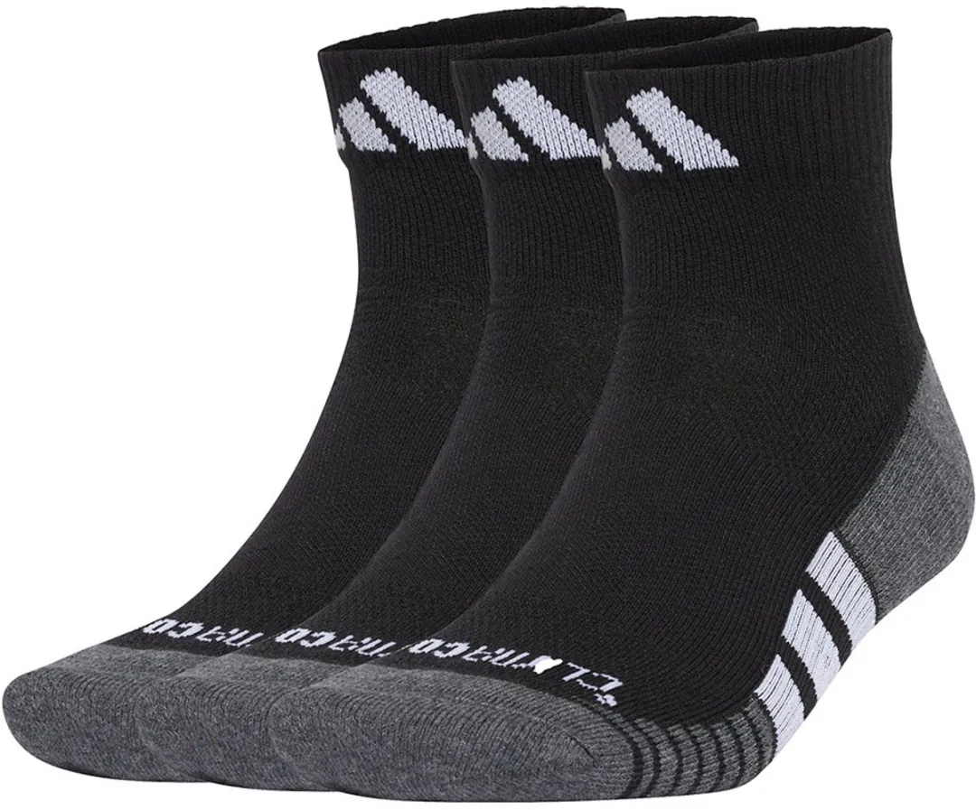 adidas Performance Climacool Cushioned Sokken 3 Stuks - Zwart