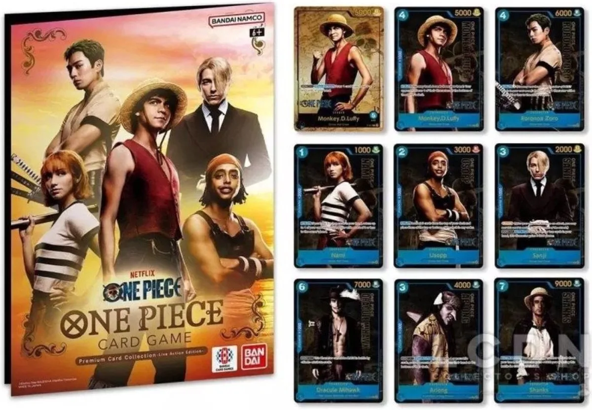 Bandai Namco One Piece Premium Card Collection Live Action Edition