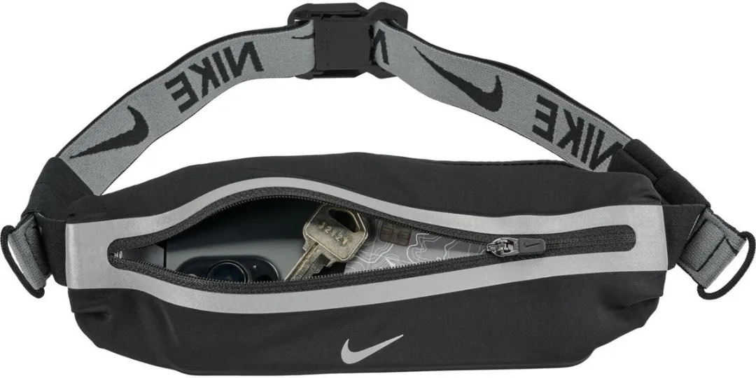 Nike Slim 4.0 Heuptas - One Size - Zwart/Lichtgrijs