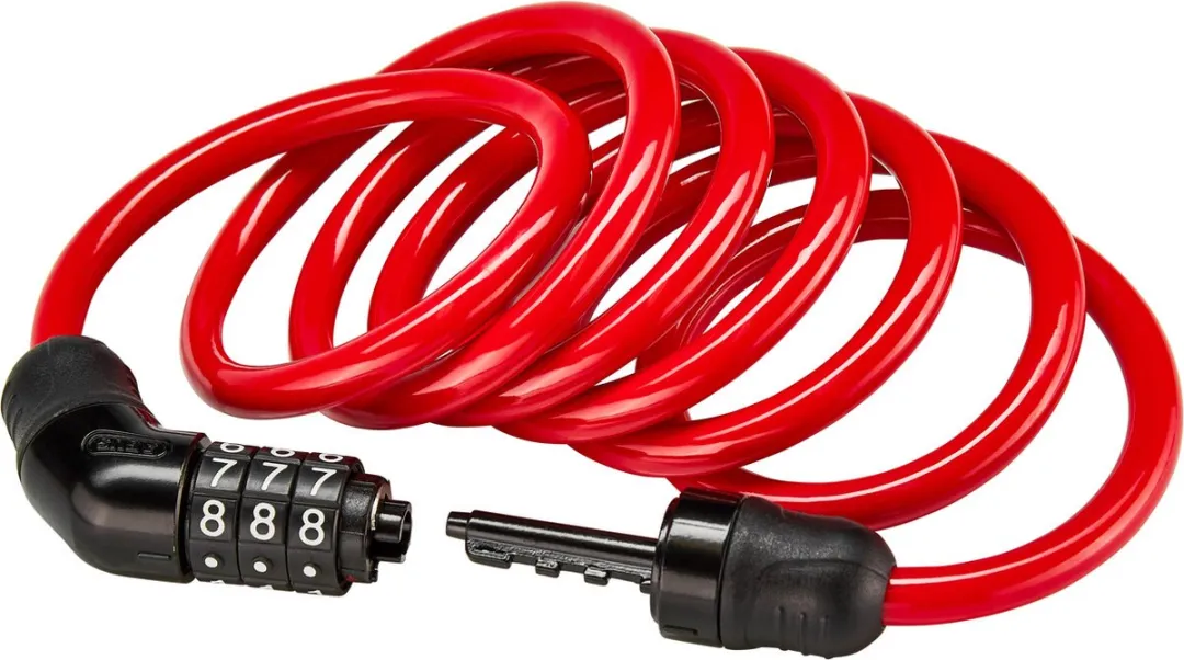 ABUS Star 4508C/150 Kabelslot - 150cm - Rood