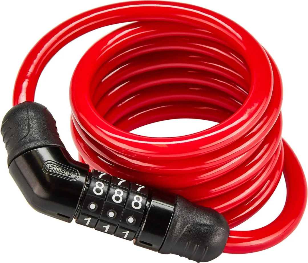 ABUS Star 4508C/150 Kabelslot - 150cm - Rood