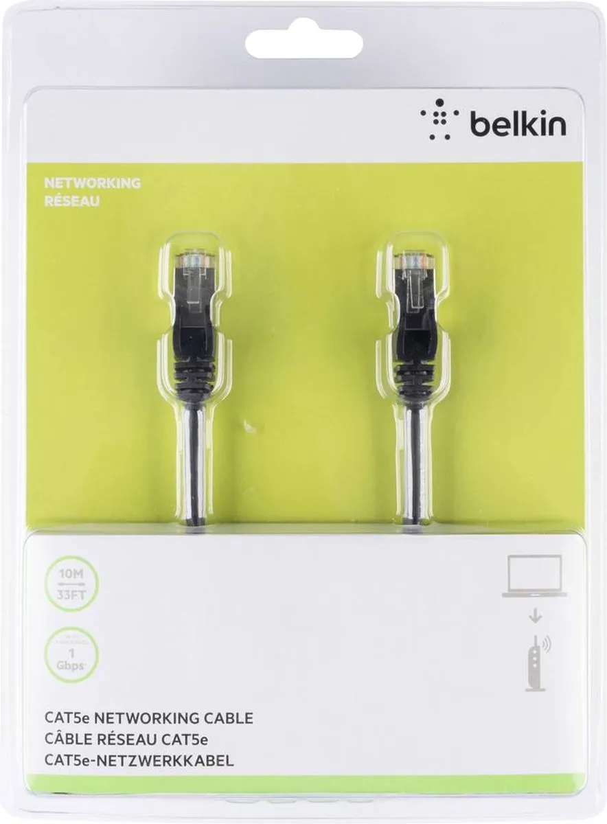 Belkin Cat5e Netwerkkabel 2m - Blauw
