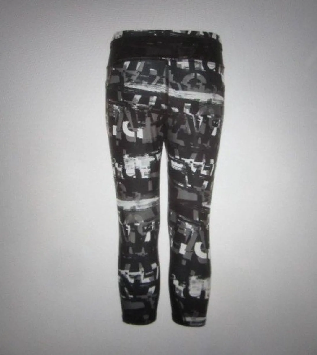 PUMA Sport Legging 164 - Zwart/Grijs/Wit