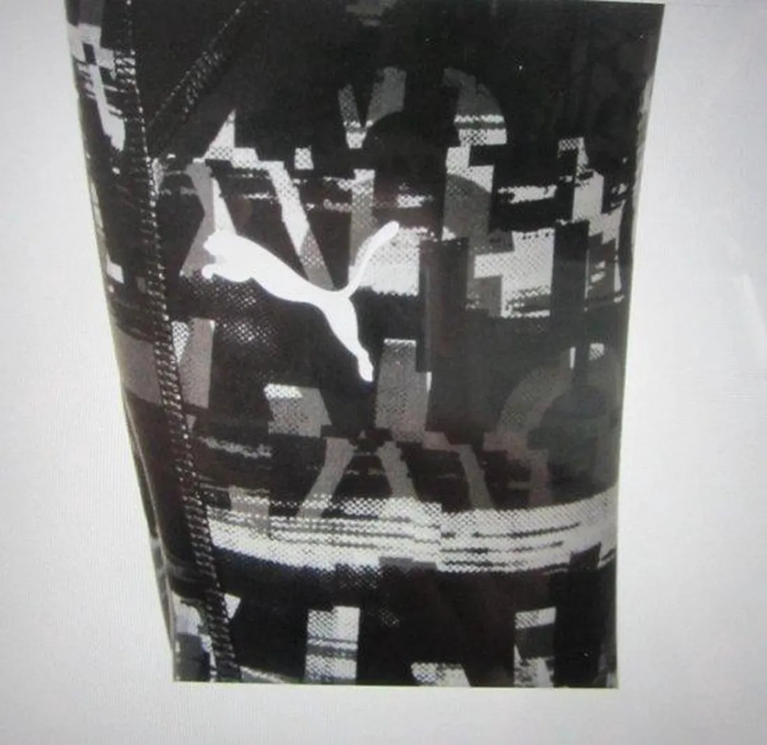 PUMA Sport Legging 164 - Zwart/Grijs/Wit