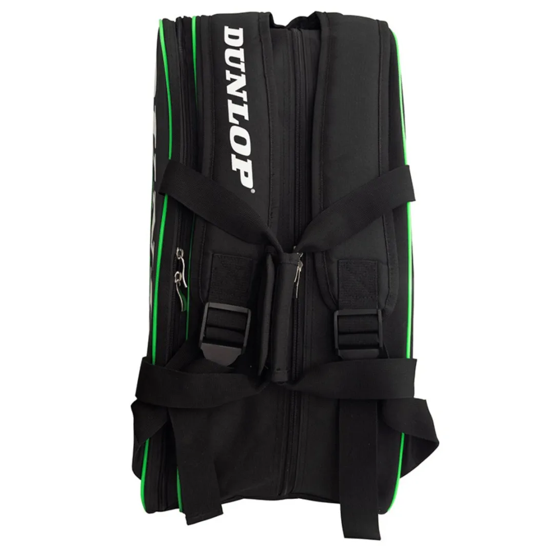 Dunlop Padeltas Intro - M - Zwart/ Groen