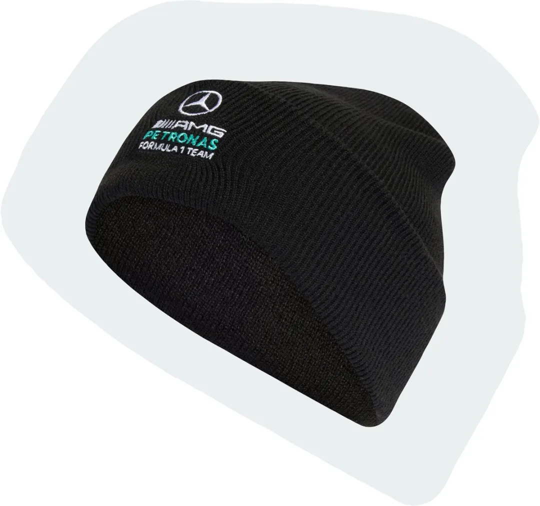 adidas Performance MERCEDES AMG PETRONAS F1 Team DNA Beanie - Zwart