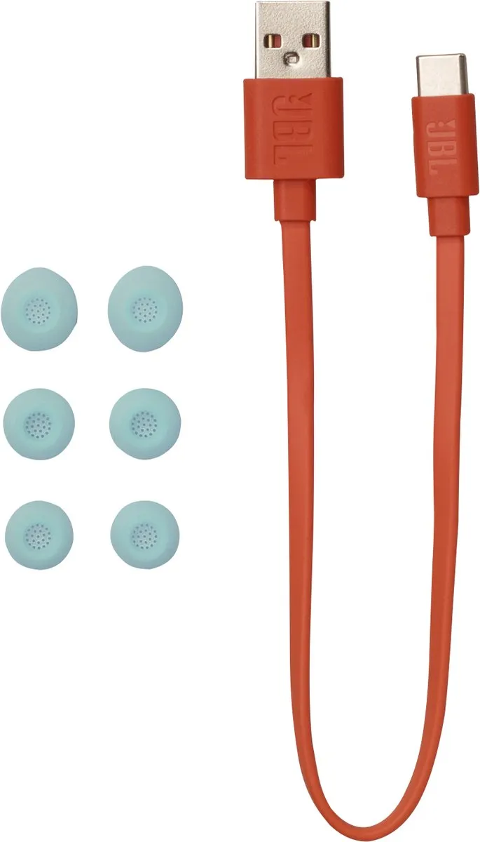 JBL Wave Beam 2 Noise Cancelling Oordopjes - 40 uur - Blauw