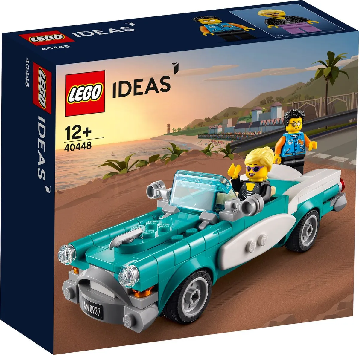 LEGO Ideas Klassieke Auto 40448 - 189 Stukken - Mintgroen - afbeelding 5 van 6