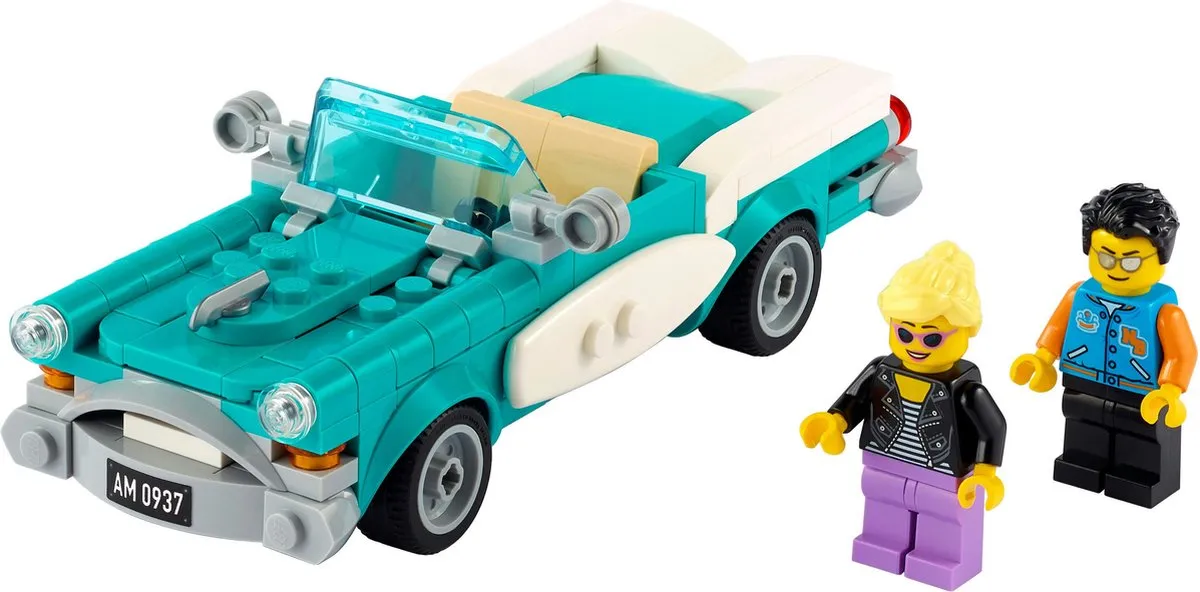 LEGO Ideas Klassieke Auto 40448 - 189 Stukken - Mintgroen - afbeelding 4 van 6