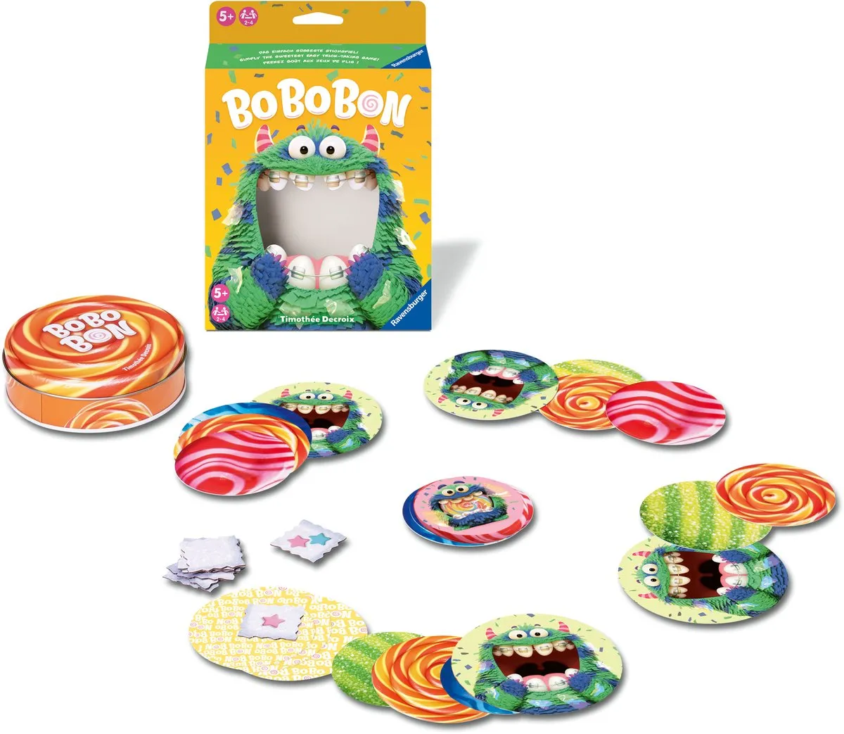 Ravensburger Bo Bo Bon Kinderspel 250547 - 2-4 Spelers