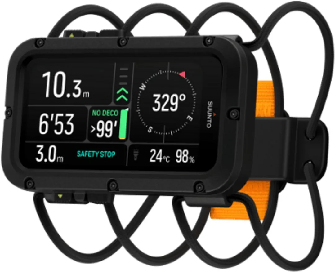 Suunto Nautic Bungee Strap - Zwart