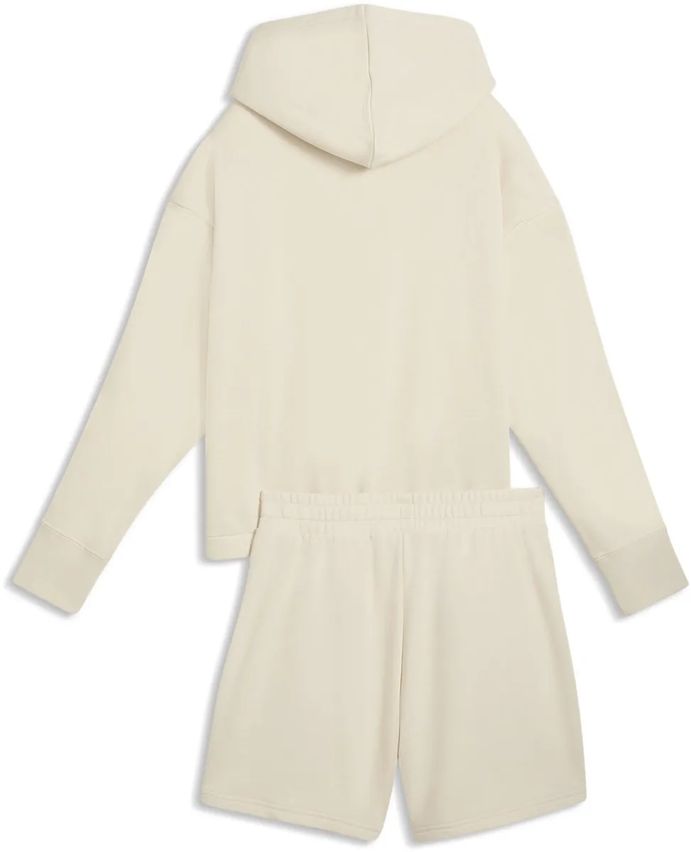 PUMA Short Hooded Relaxed Suit Trainingspak Alpine Snow - XL