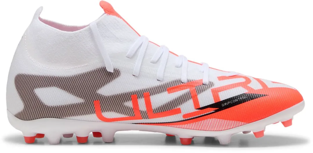 PUMA Ultra 5 Match+ Mg Voetbalschoenen 44.5 - Wit