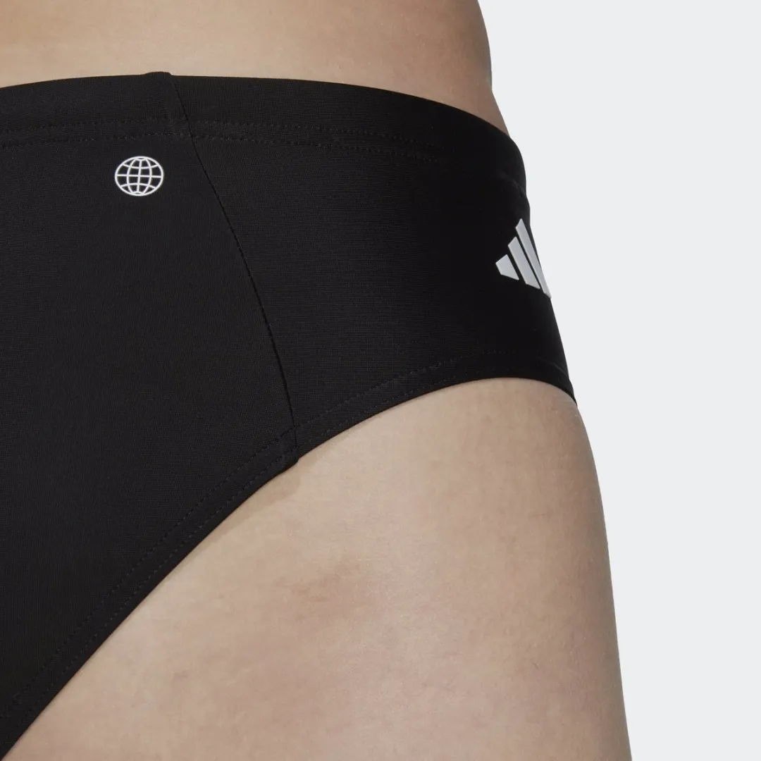 adidas Performance Wording Zwembroek HT2067 - S - Zwart
