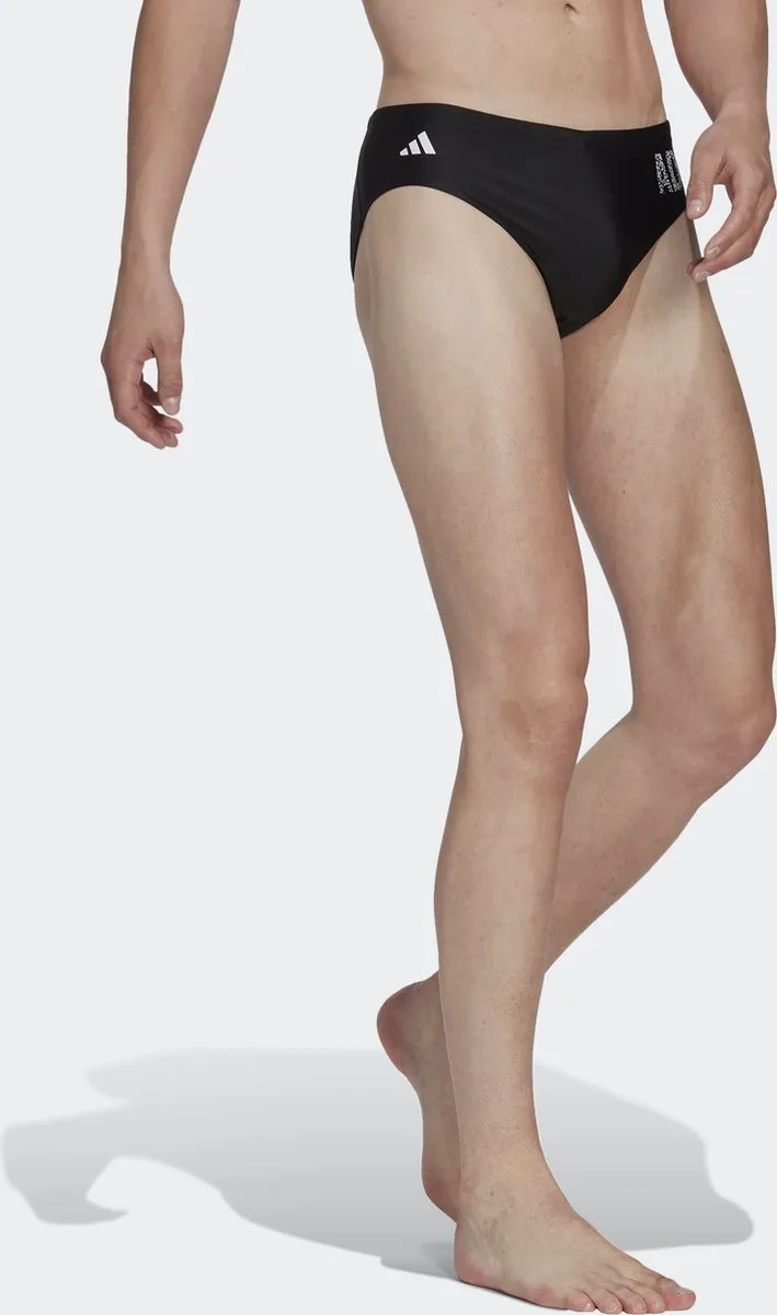 adidas Performance Wording Zwembroek HT2067 - S - Zwart - afbeelding 6 van 6