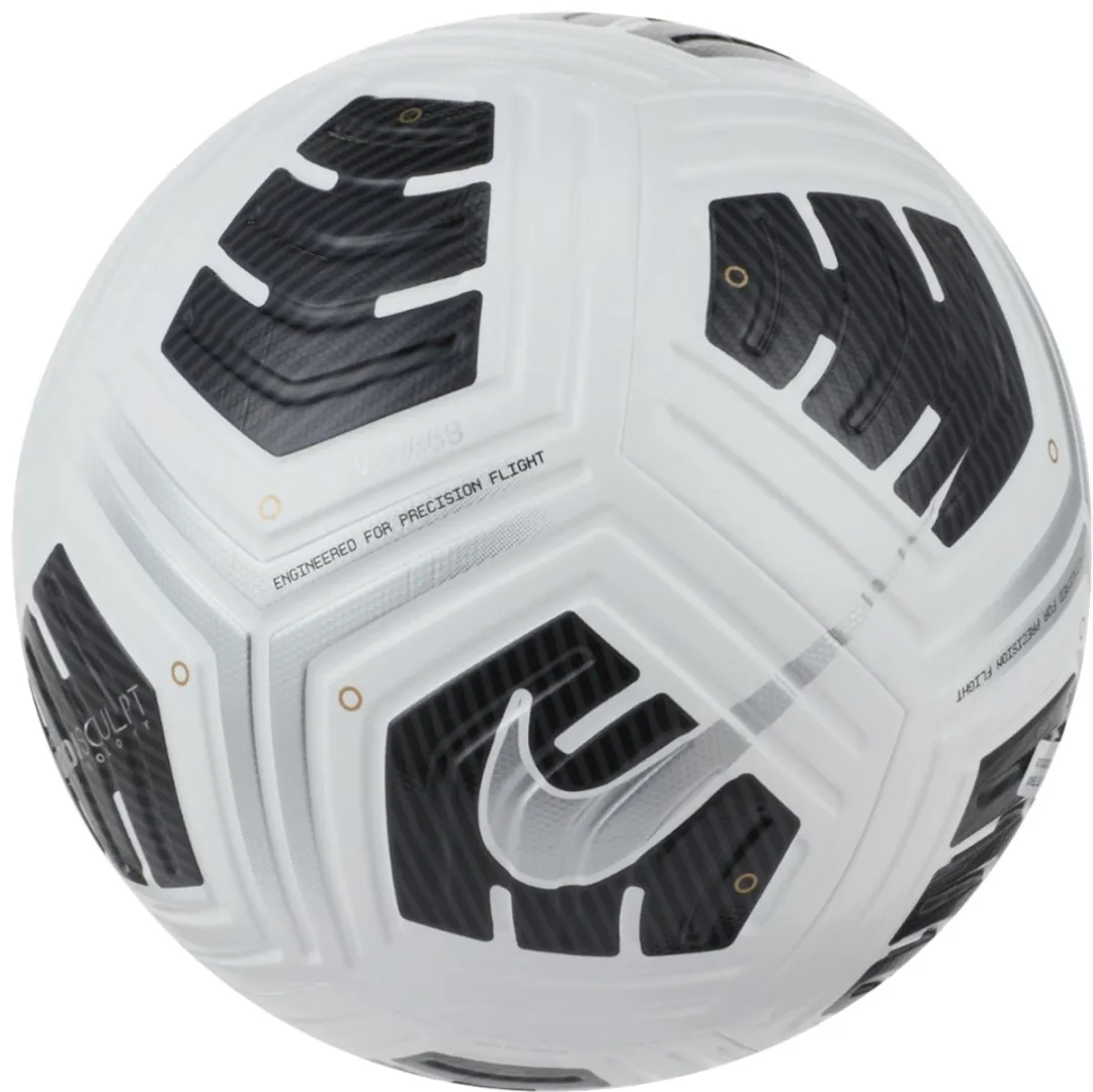 Nike Club Elite Team Voetbal 5 - Wit/Zwart/Zilver
