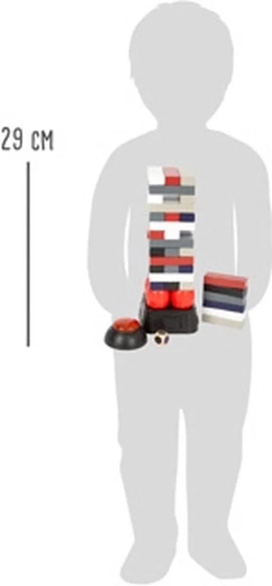 Small Foot Wobble Tower Dynamite - 46 Blokken