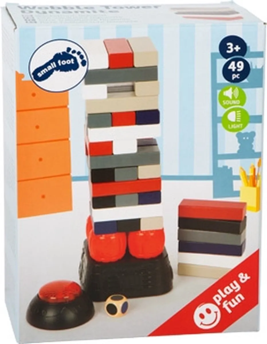 Small Foot Wobble Tower Dynamite