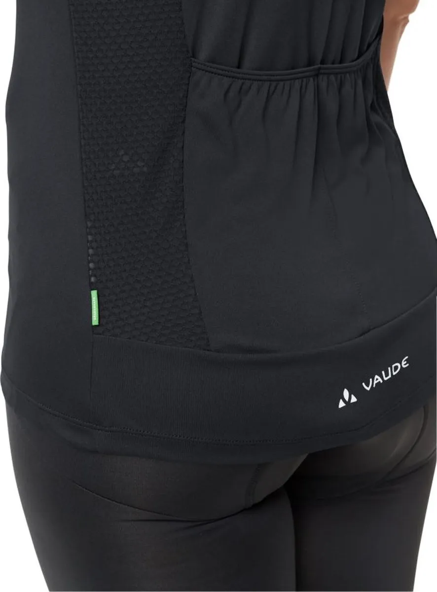 Vaude Matera FZ Tricot Fietsshirt Dames - L - Groen