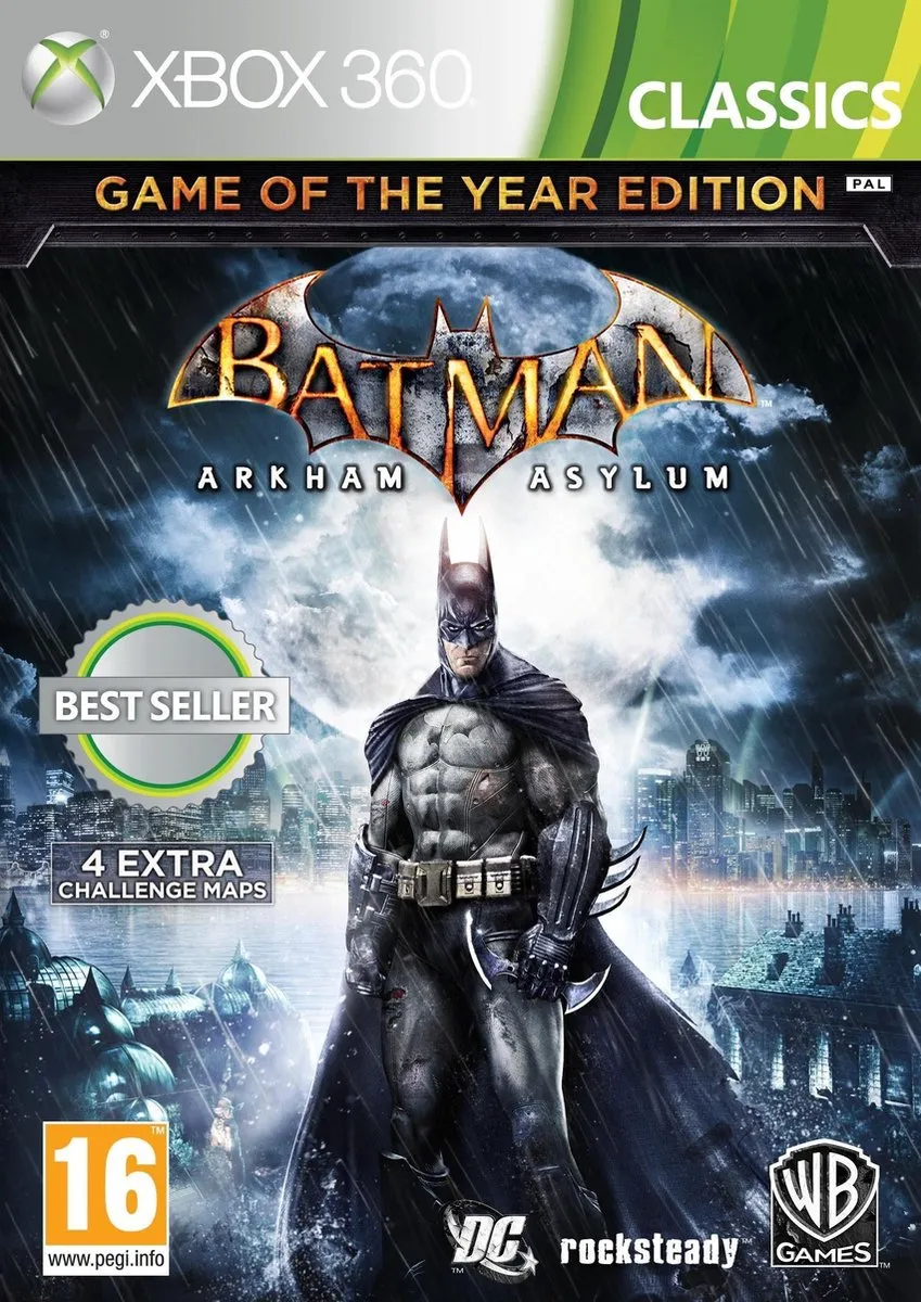 Batman Arkham Asylum Game of the Year Edition