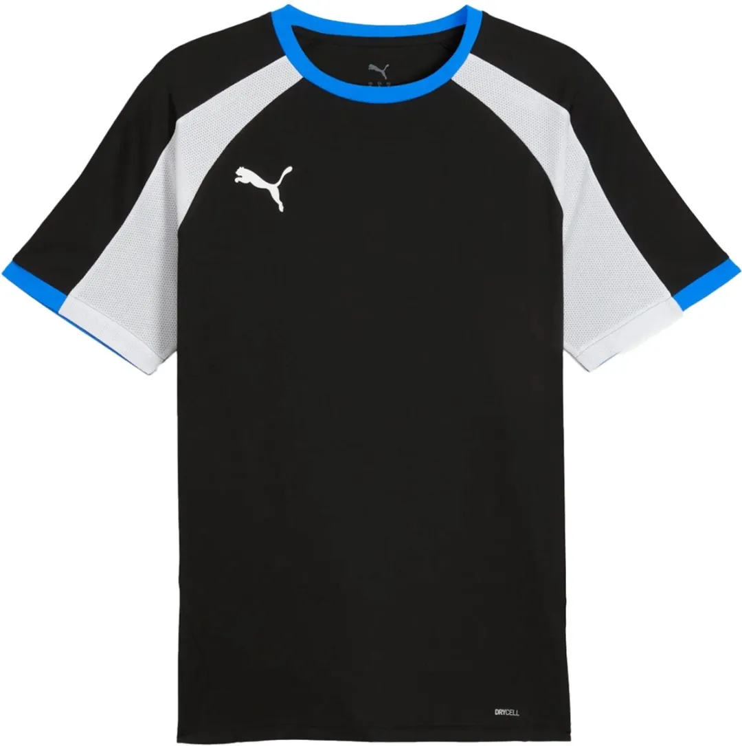 PUMA IndividualLIGA Heren T-shirt - XL - Zwart/Wit