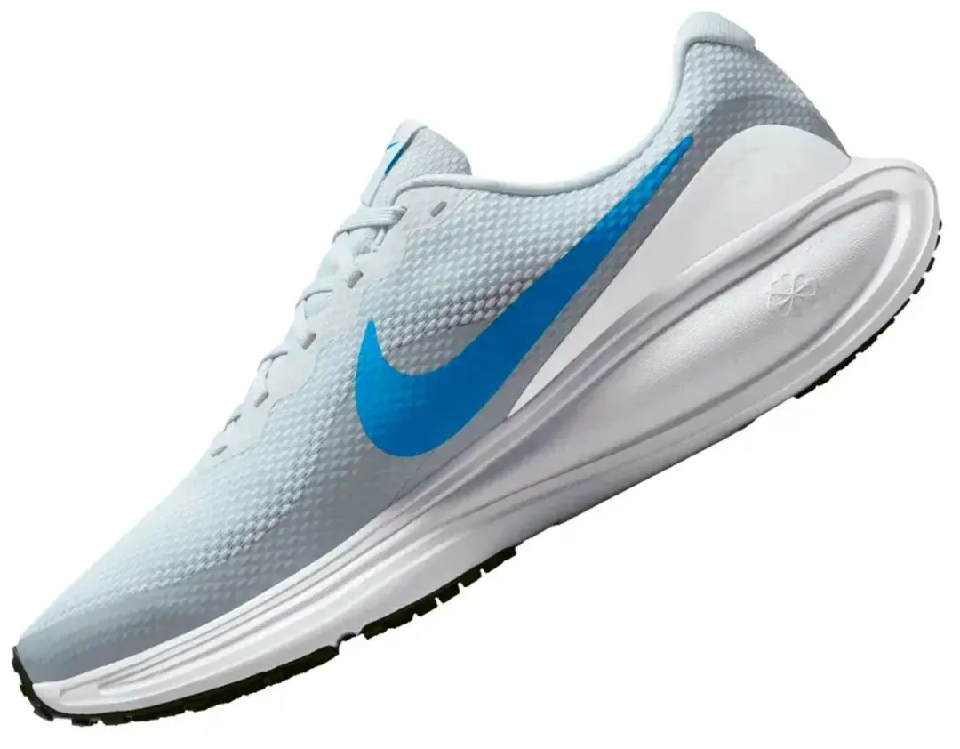 Nike Revolution 8 HJ9198-006 Sportschoenen - Maat 46 - Blauw/Wit/Grijs - afbeelding 3 van 4