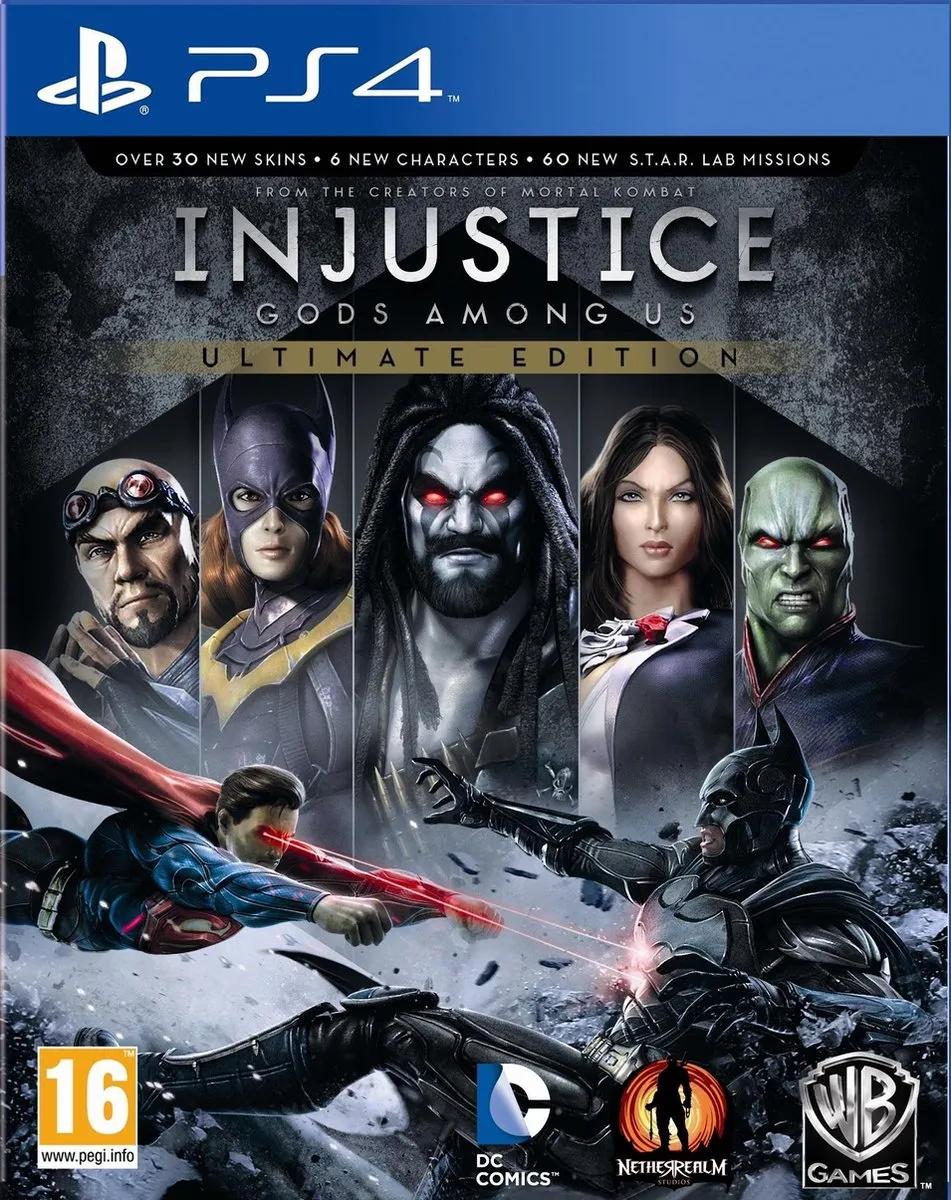 Warner Bros Injustice Gods Among Us Ultimate Edition PS4