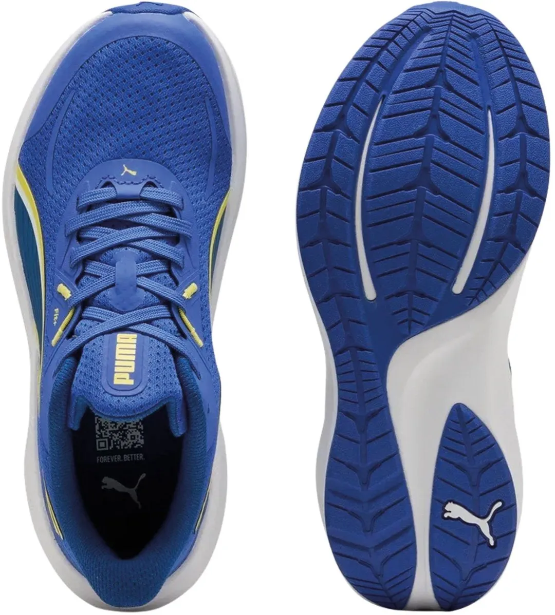 PUMA Skyrocket Lite 2 Hardloopschoenen Junior 35.5 - Zwart/Wit