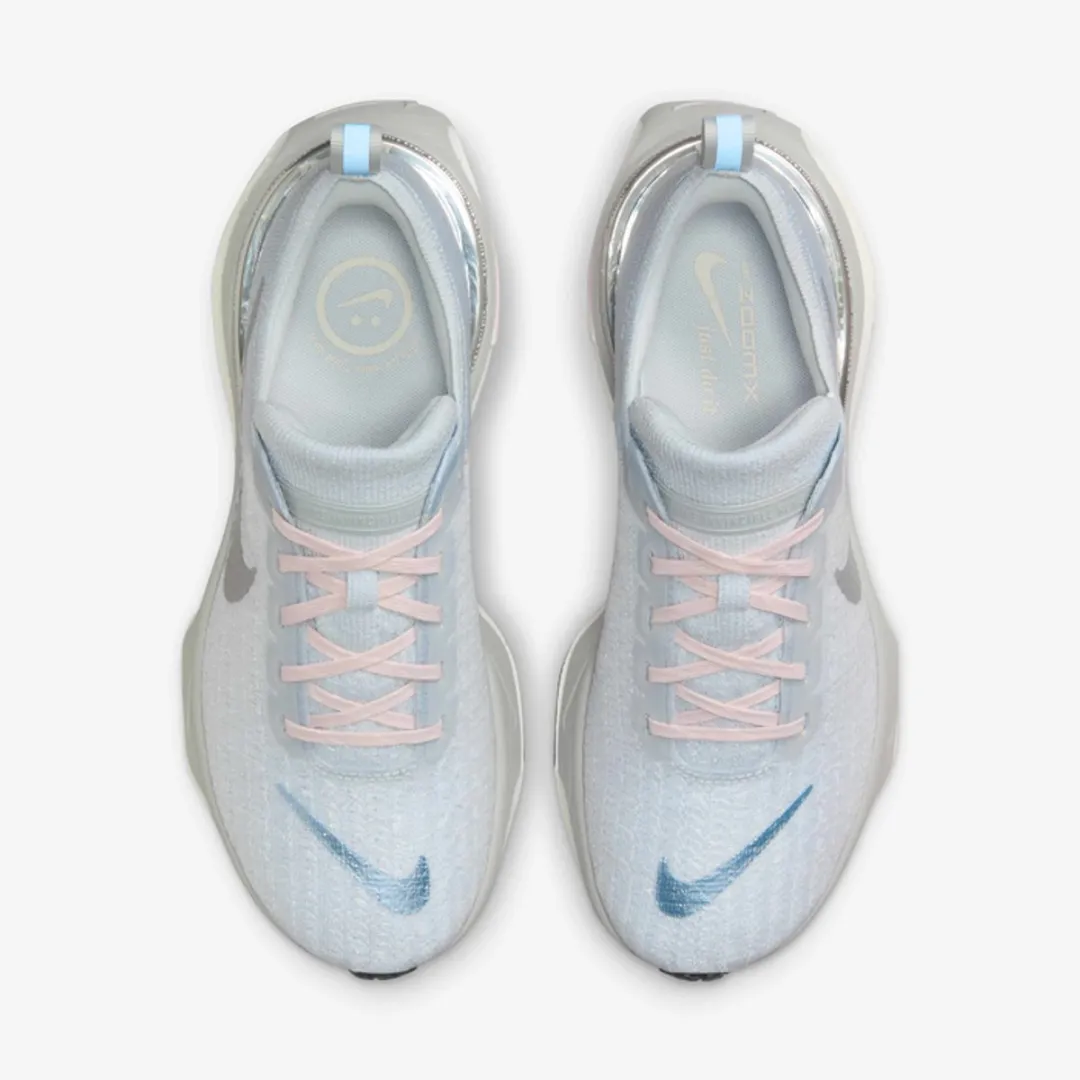 Nike ZoomX Invincible Run FK3 Hardloopschoenen Dames 38 - Photon Dust/Blue/Grey