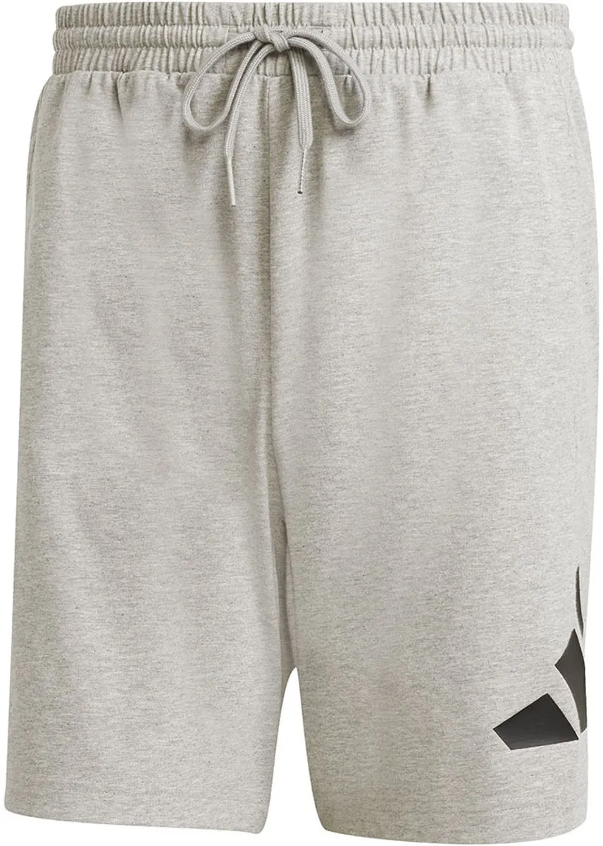 adidas Essentials Big Logo Korte Broek - Grijs XL