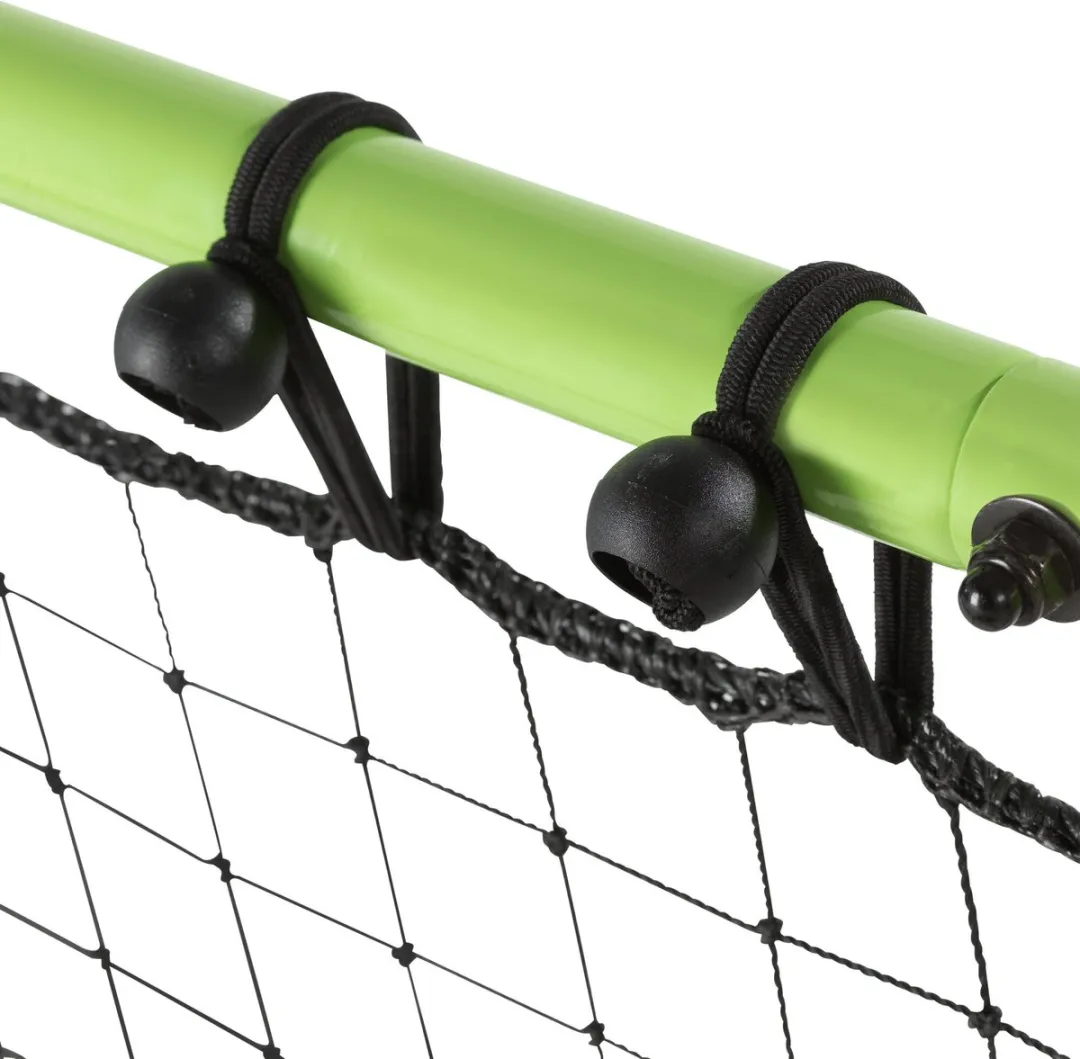 EXIT Tempo Multisport Rebounder 100x100cm - Tchoukbal/Voetbal - Groen/Zwart