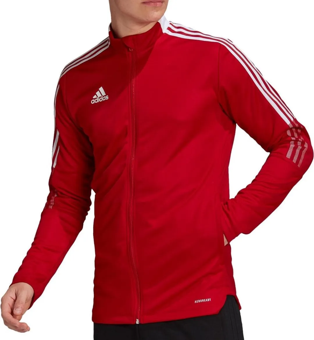 adidas Tiro 21 Track Jacket S - Rood