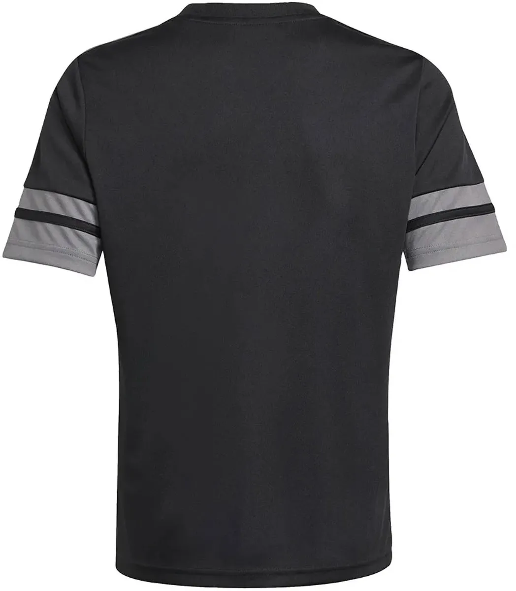 Adidas Squadra 25 T-shirt 9-10 jaar - Zwart/Grijs/Rood