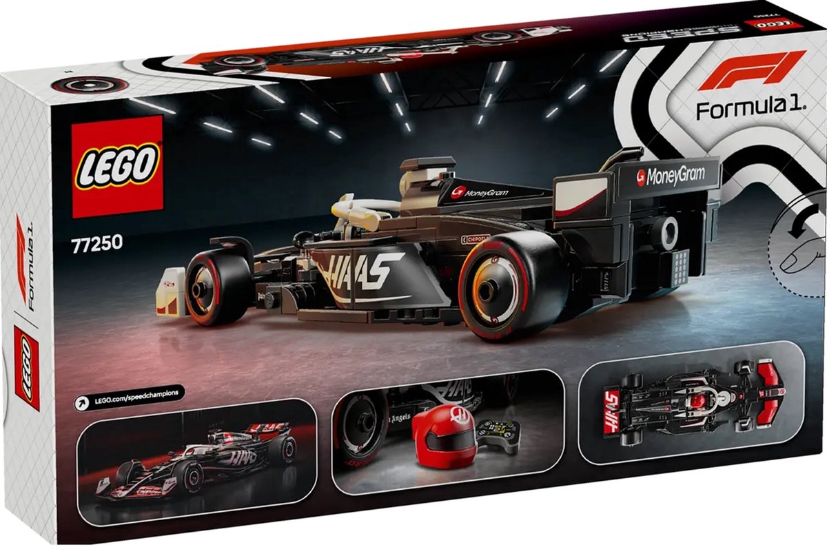 LEGO Speed Champions MoneyGram Haas F1 Team VF-24 racewagen Set - 77250