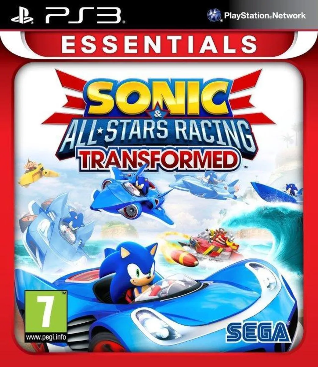 Sega Sonic All-Star Racing Transformed Essentials PS3