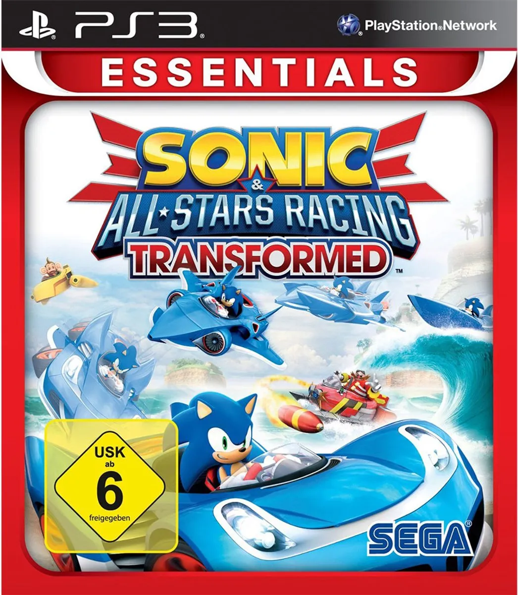 Sega Sonic All-Star Racing Transformed Essentials PS3
