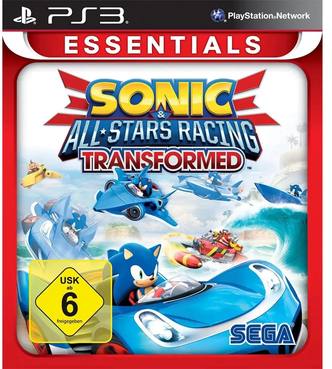 Sega Sonic All-Star Racing Transformed Essentials PS3