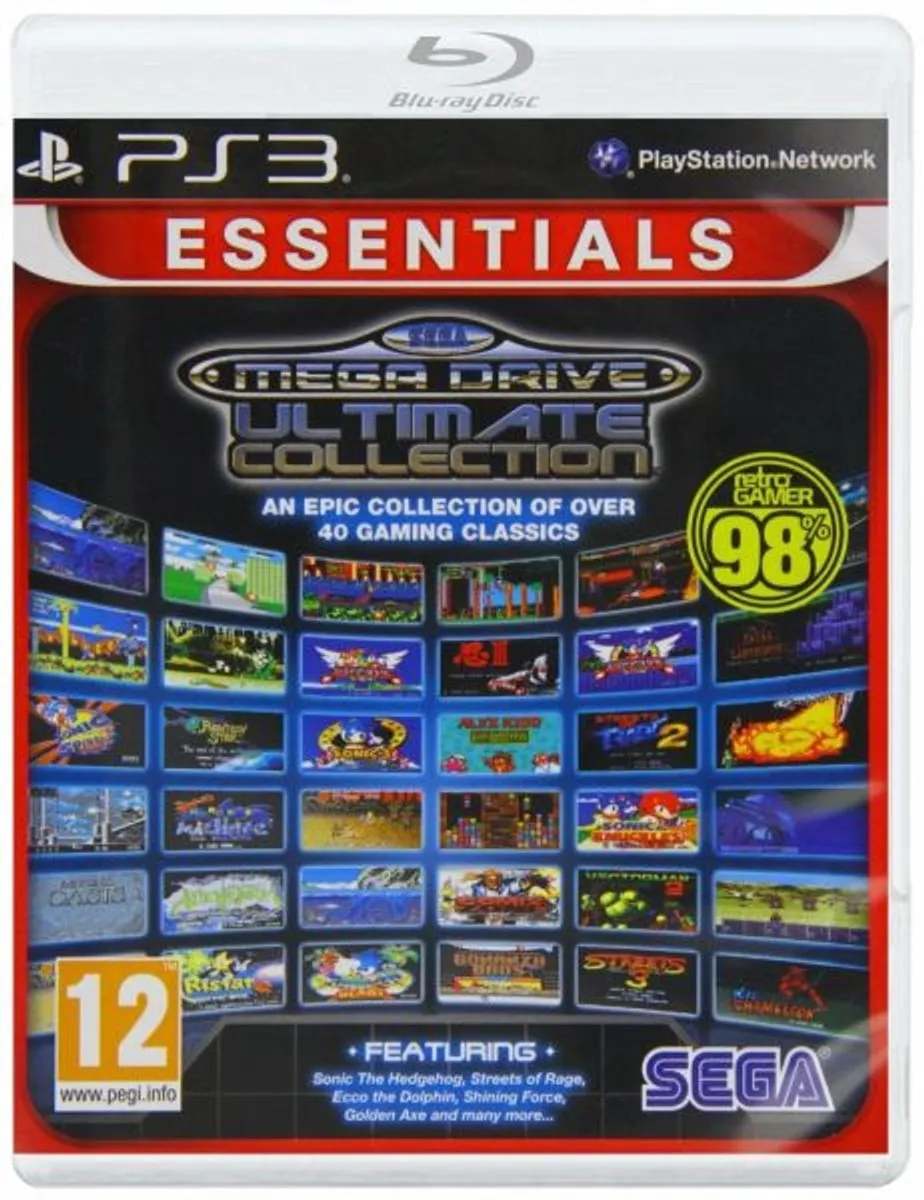 Sega Megadrive Ultimate Collection - 2 Spelers