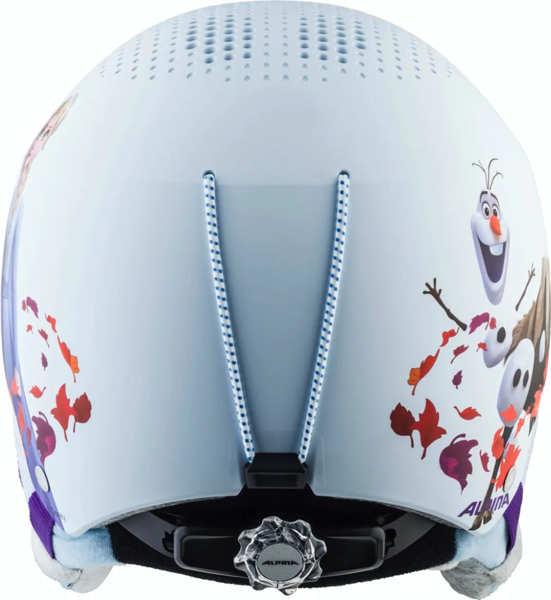 Alpina Zupo Disney Skihelm Piney Skibril - Frozen - 48-52cm Wit