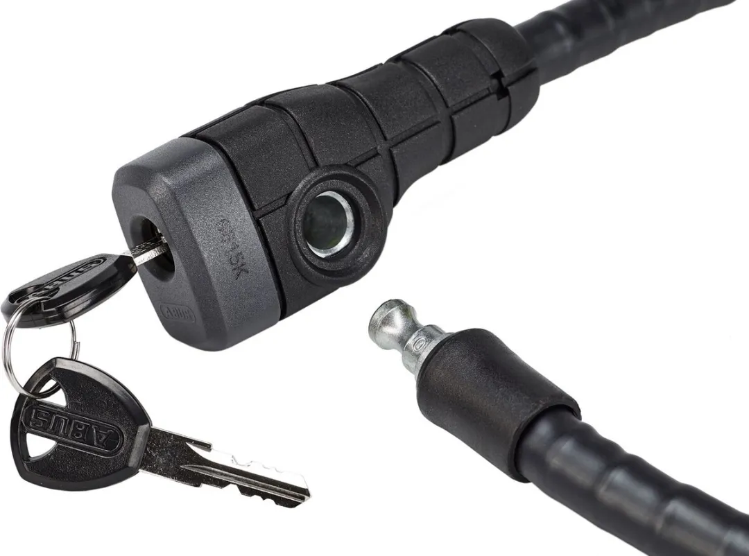 ABUS Microflex 6615K/120 SCLL Kabelslot 15mm - Zwart - afbeelding 2 van 6