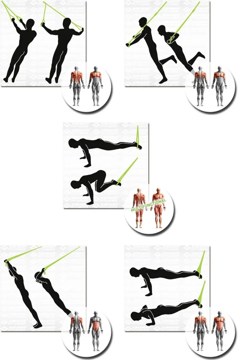 Schildkröt Fitness Suspension Trainer - 1 Stuk