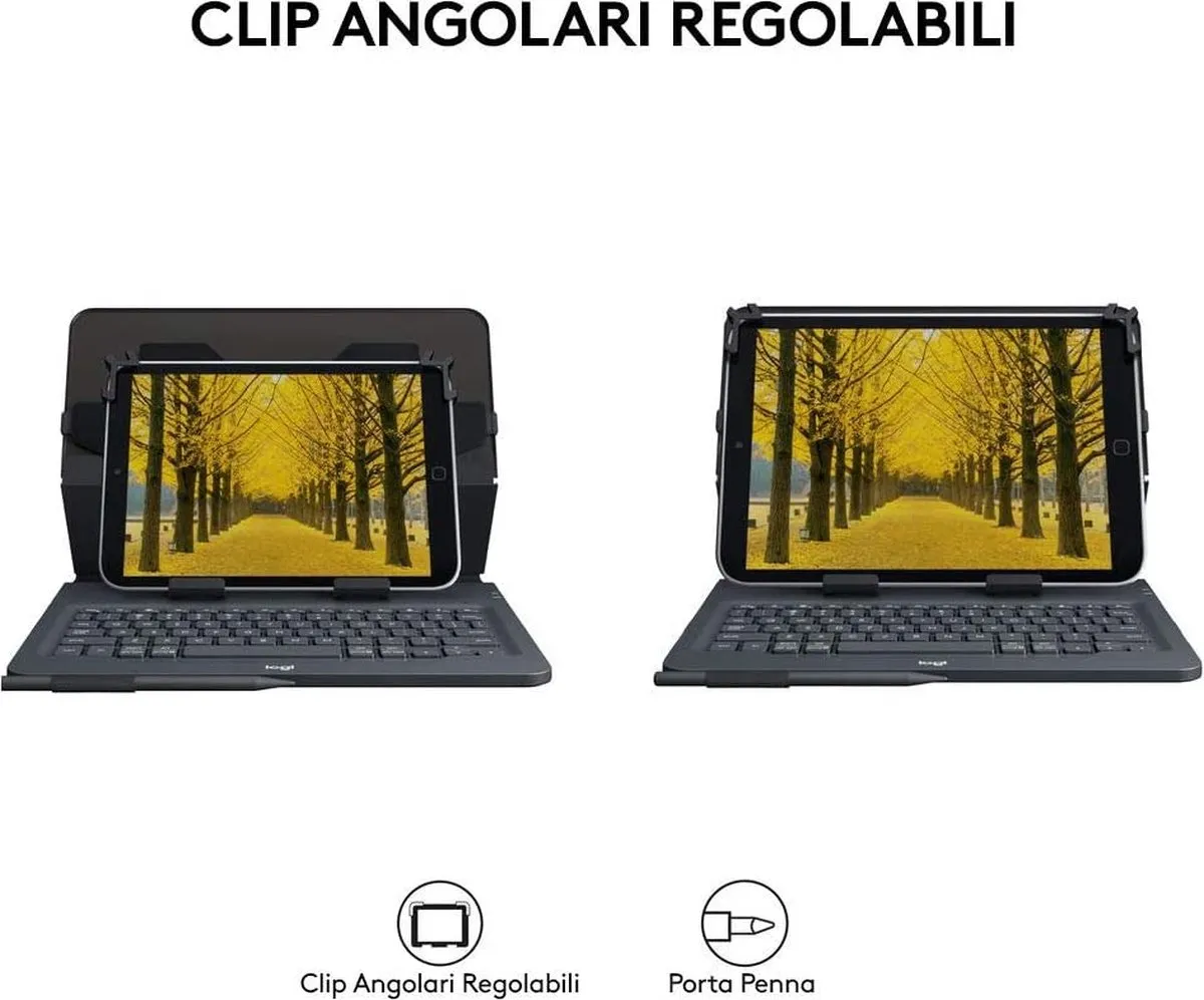 Logitech Universal Folio 920-008335 Toetsenbordcase - Zwart - afbeelding 6 van 6