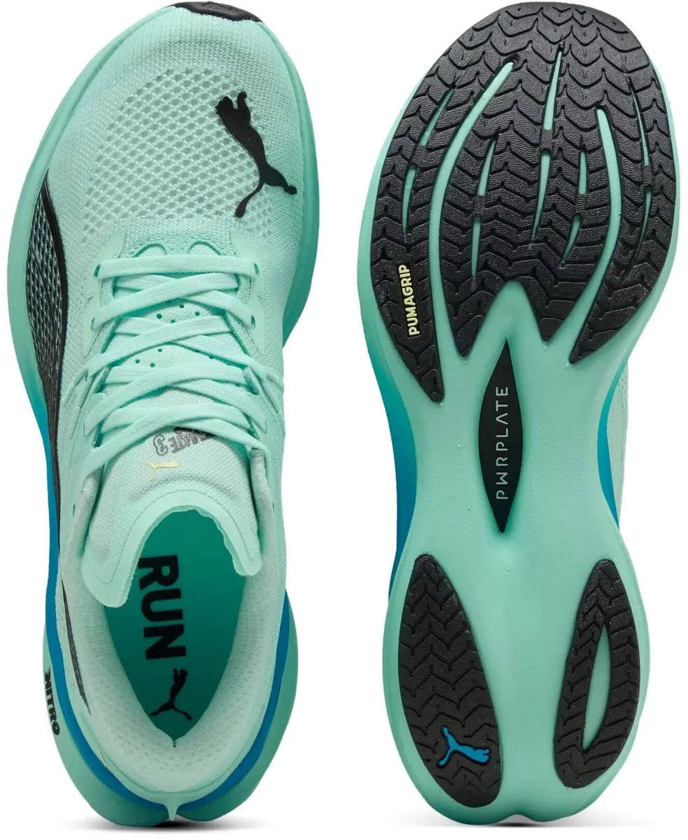 PUMA Deviate Nitro 3 Hardloopschoenen 42 - Groen