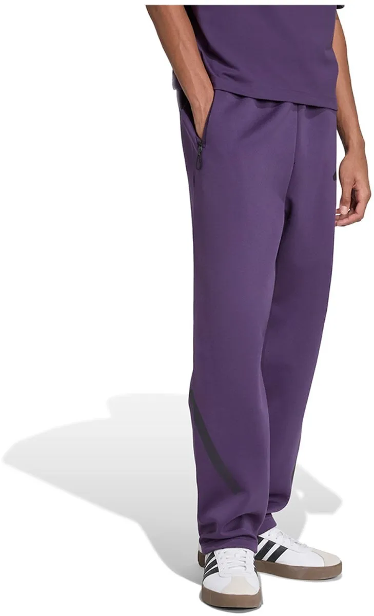 adidas Z.N.E. Open-Hem Broek JW4778 - Heren - XL - Paars