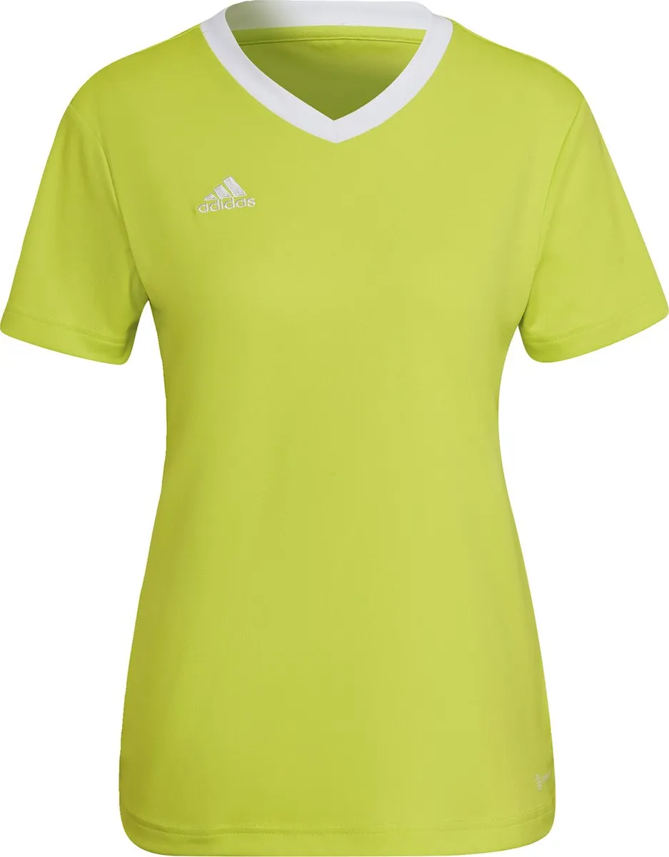 adidas Performance Entrada 22 Voetbalshirt Geel - XXS
